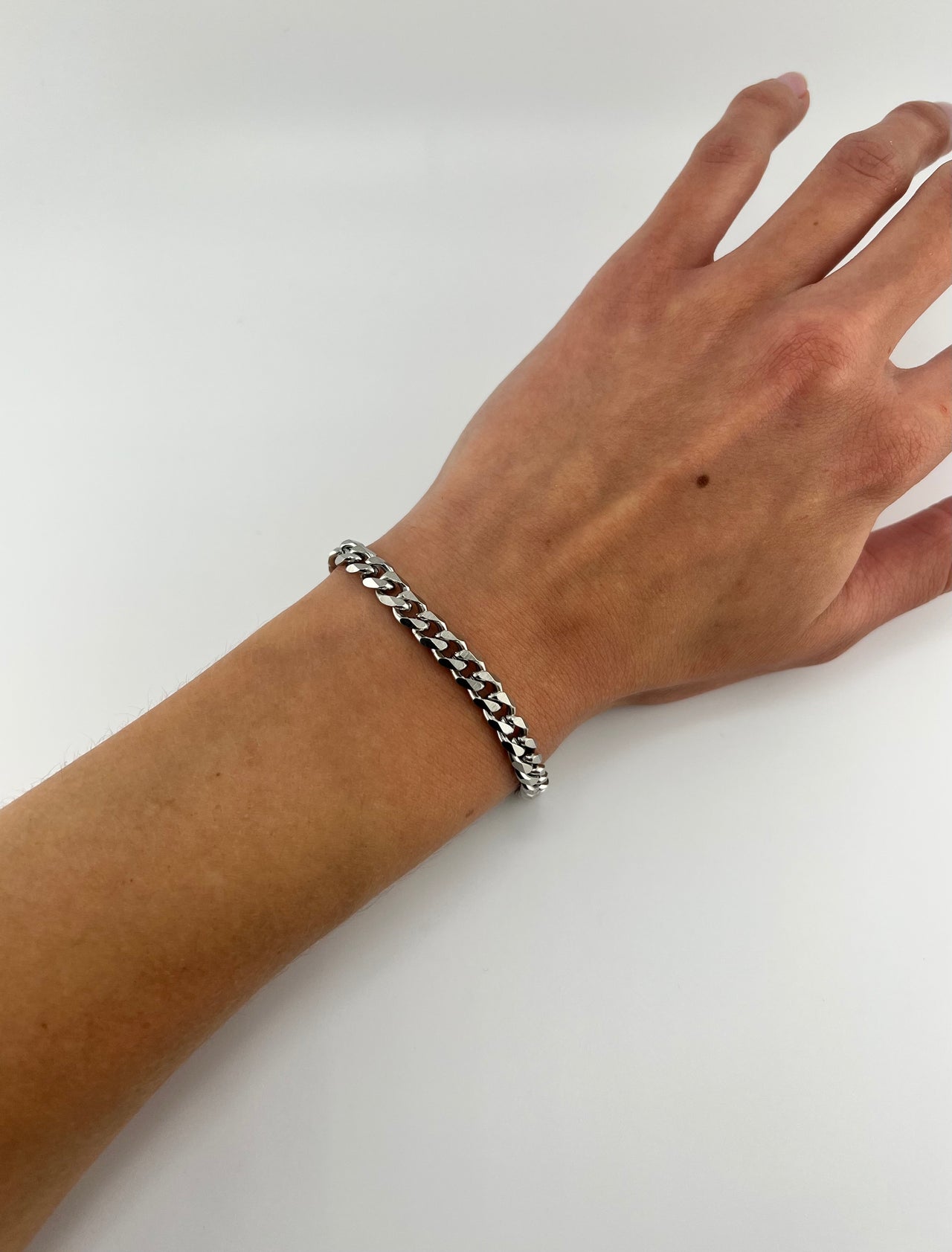 6.5mm Curb Chain Bracelet