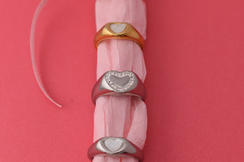 Heart Crystal Ring