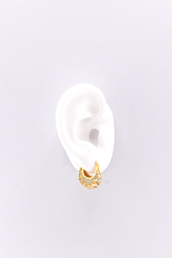 Crystal Purse Decorative Hoops