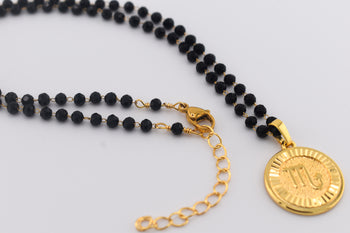 Black Zodiac Necklace