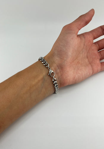 6.5mm Curb Chain Bracelet