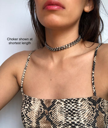 10mm Curb Chain Necklace