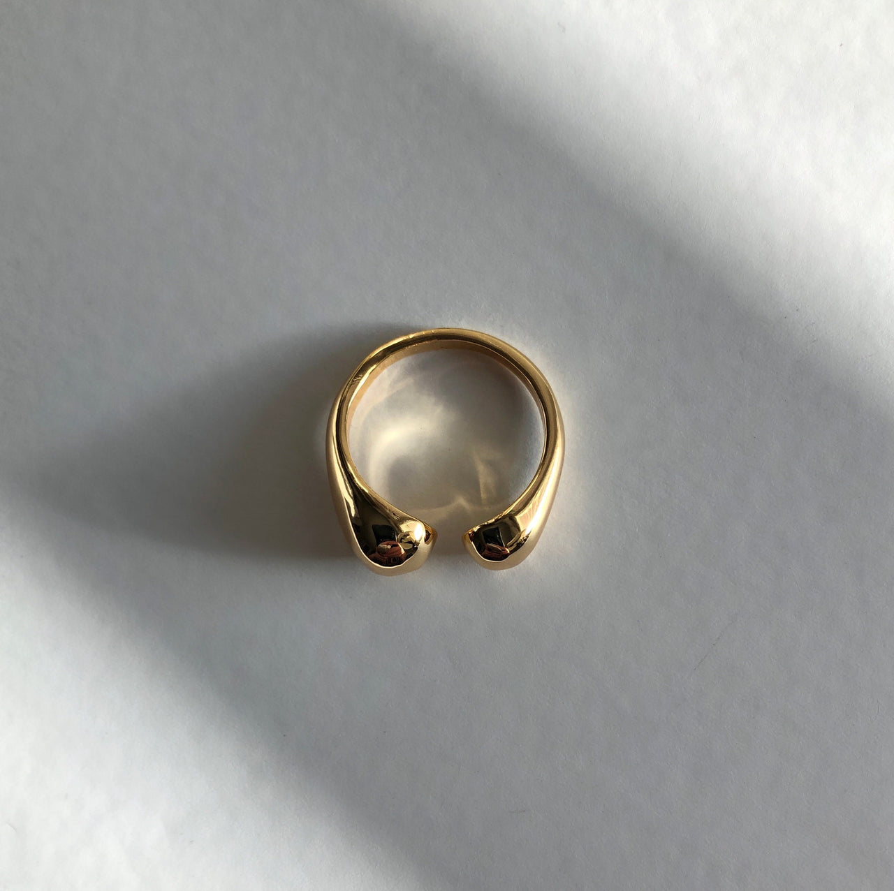 Gold Ball Ring