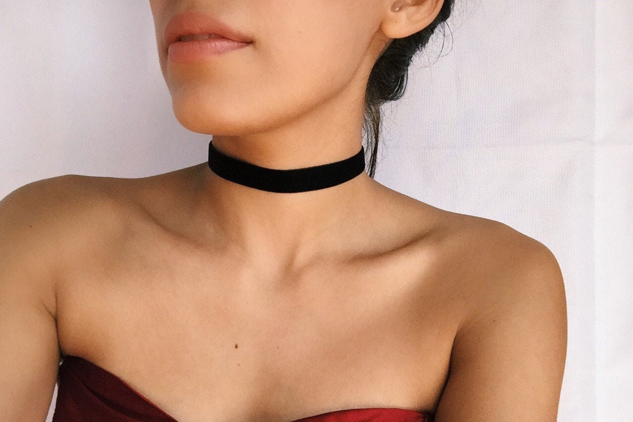 Luxe Black Velvet Choker