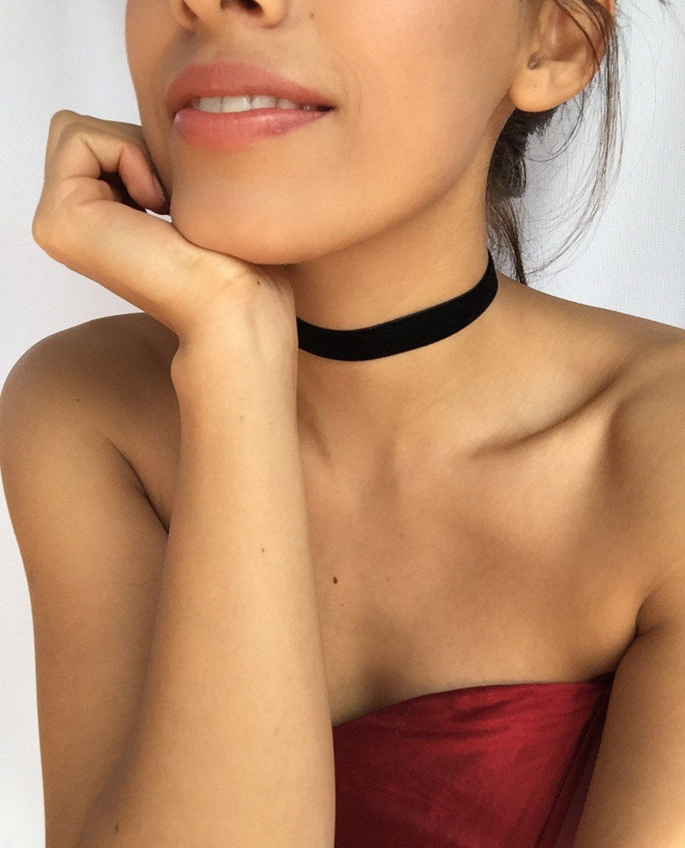 Luxe Black Velvet Choker