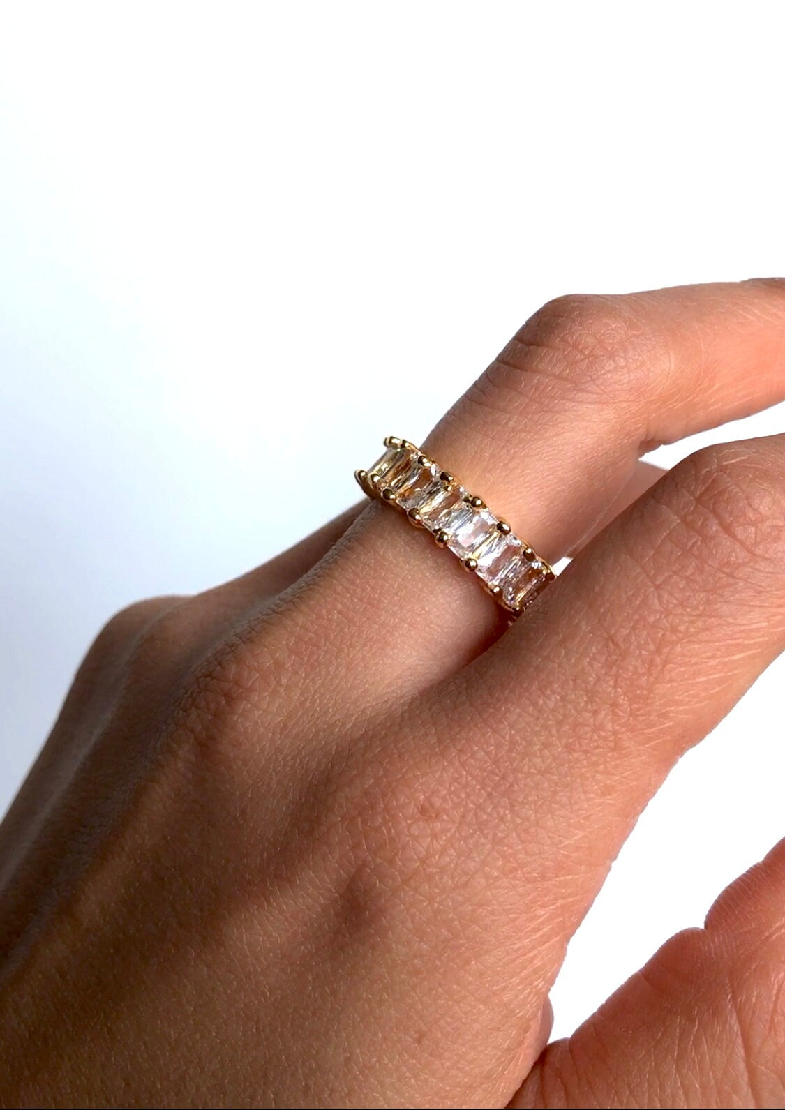 Baguette Eternity Ring