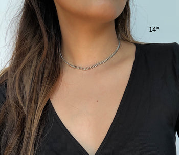 3.5mm Curb Chain Necklace