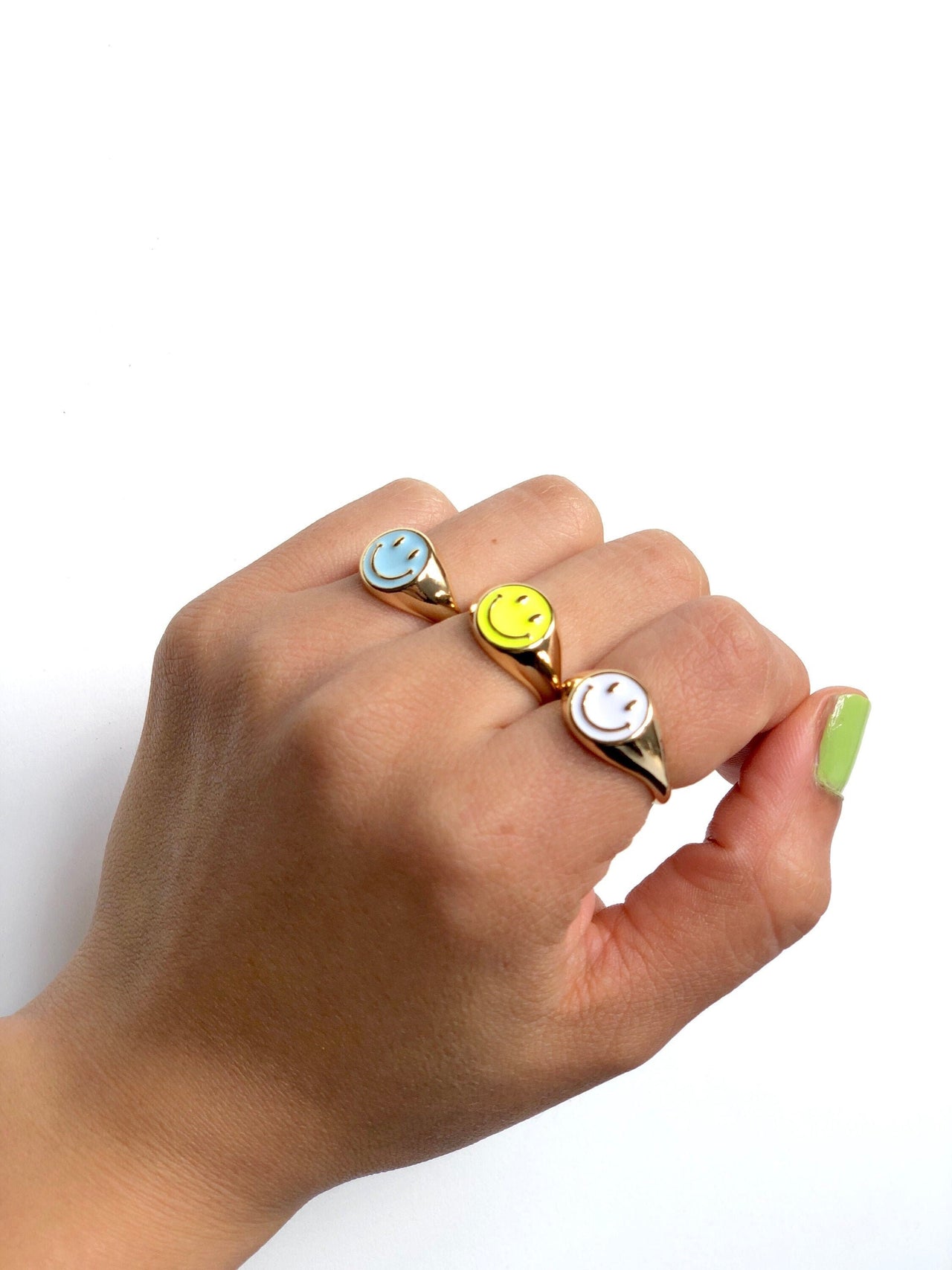 Smiley Face Ring