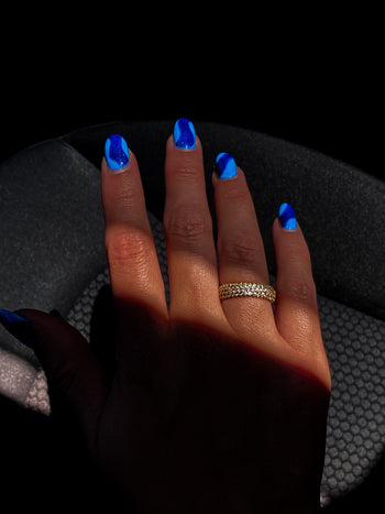 Gold Pave Eternity Ring