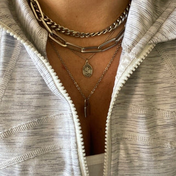 Chunky Paperclip Necklace