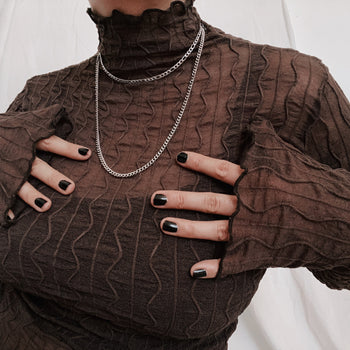 3.5mm Curb Chain Necklace