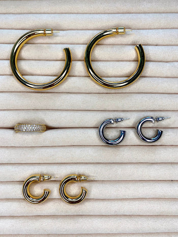 Gold Pave Eternity Ring