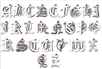 Pearl Personalized Letter Necklace