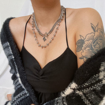 Barbed Wire Necklace