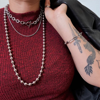 Chunky Cable Link Toggle