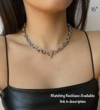 Chunky Cable Chain Link Bracelet