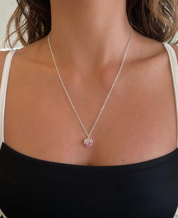 Dripping Heart Necklace