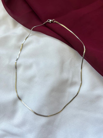 Daintiest Snake Chain Silver