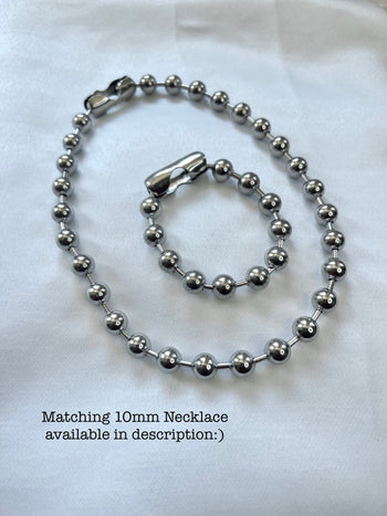 10mm Ball Chain Bracelet