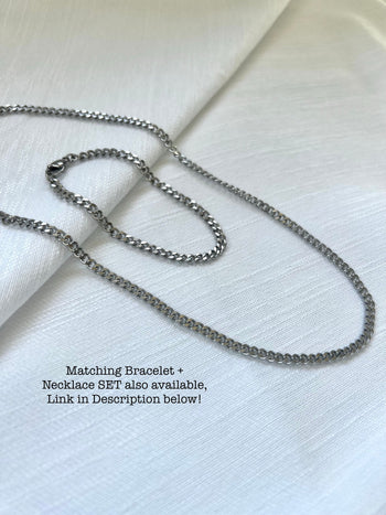3.5mm Curb Chain Necklace