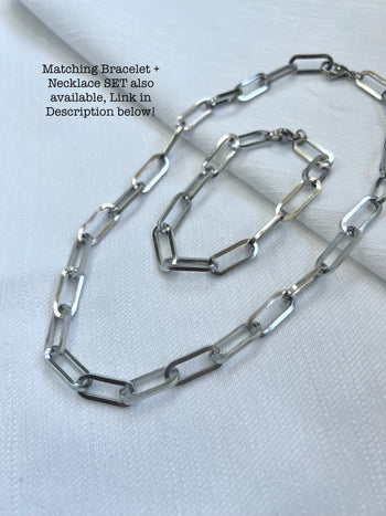 Chunky Paperclip Necklace