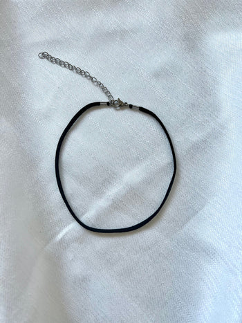 Black Leather Choker