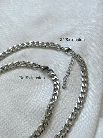 Flat Curb Chain Choker