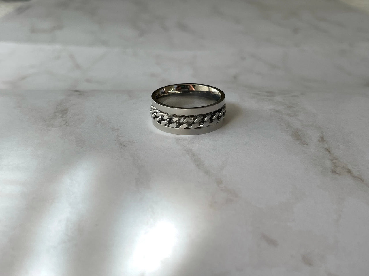 Chunky Biker Ring